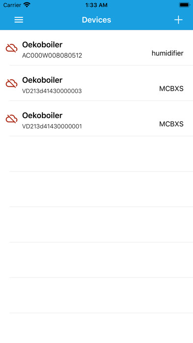 Emulate iPhone app Oekoboiler using MyAndroid