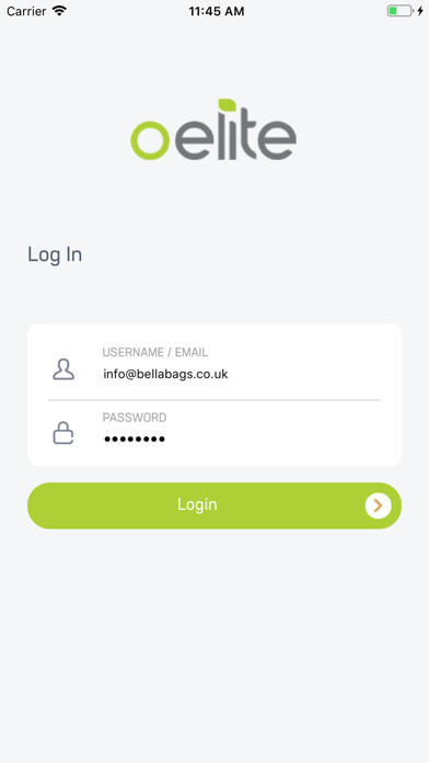 Emulate iPhone app OElite Busines Suite using MyAndroid