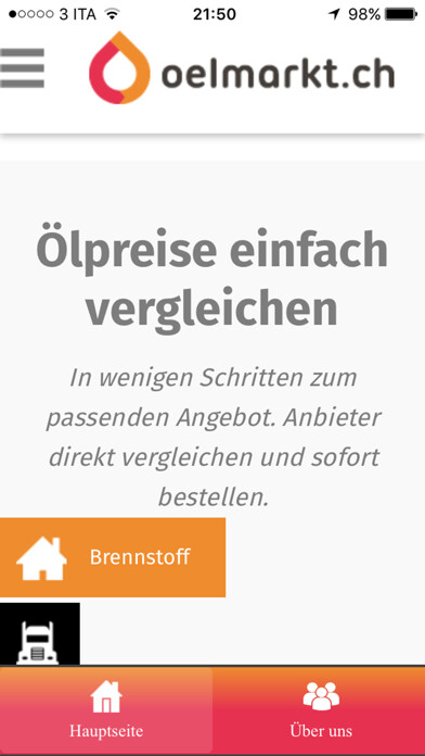 Emulate iPhone app Oelmarkt using MyAndroid Emulate iPhone app Oelmarkt using MyAndroid