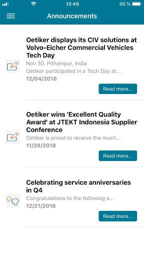 Run android online APK Oetiker Intranet News from MyAndroid or emulate Oetiker Intranet News using MyAndroid Run android online APK Oetiker Intranet News from MyAndroid or emulate Oetiker Intranet News using MyAndroid