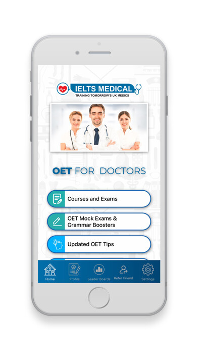 Emulate iPhone app OET Medicine App for Doctors using MyAndroid