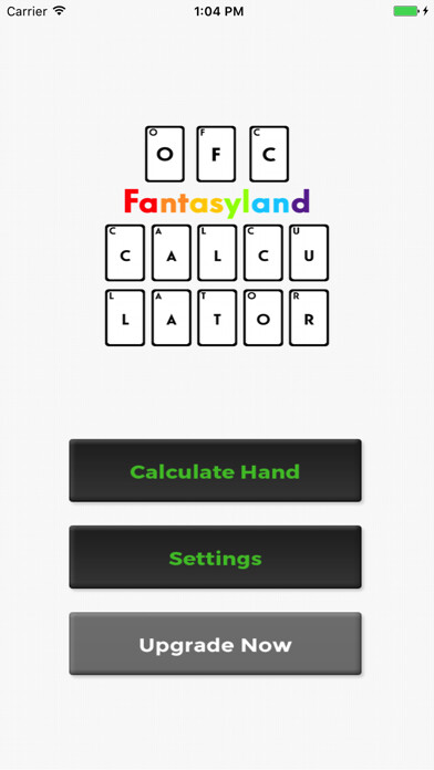 Emulate iPhone app OFC Fantasyland Calculator using MyAndroid Emulate iPhone app OFC Fantasyland Calculator using MyAndroid