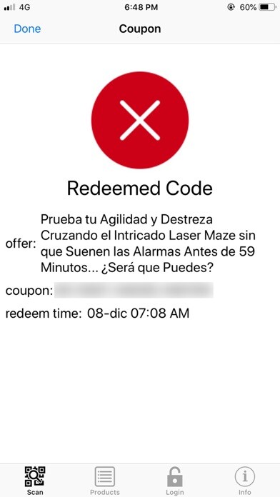 Emulate iPhone app Ofertones Merchant using MyAndroid