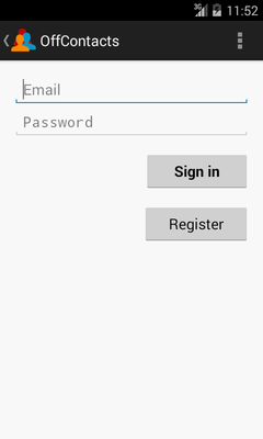 Emulate Android APK Off Contacts