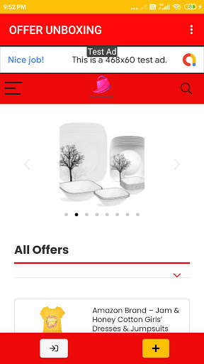 Run android online APK OFFER UNBOXING from MyAndroid or emulate OFFER UNBOXING using MyAndroid