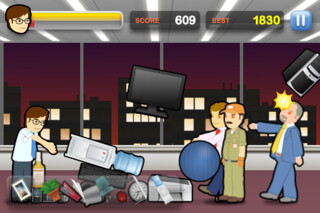 Emulate iPhone app Office Chaos using MyAndroid