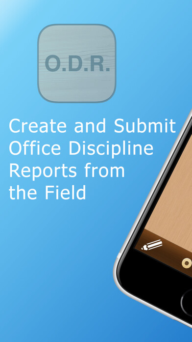 Emulate iPhone app Office Discipline Referral using MyAndroid