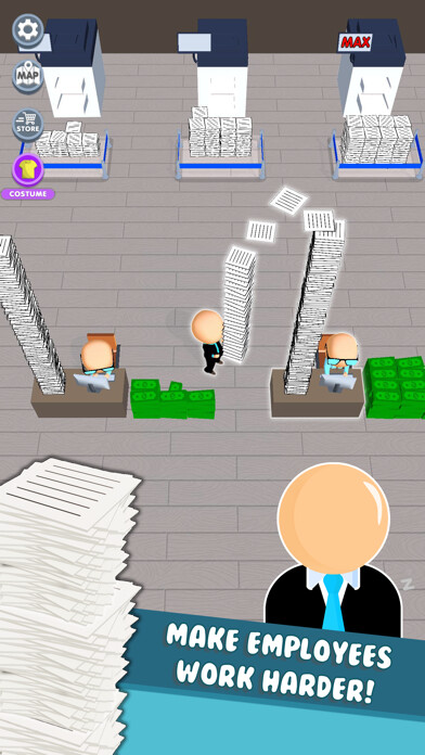 Emulate iPhone app Office Fever using MyAndroid
