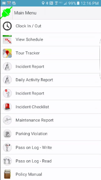 Emulate iPhone app OfficerReports using MyAndroid