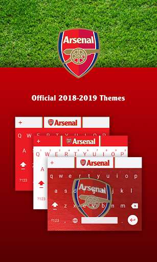 Emulate Android APK Official Arsenal FC Keyboard