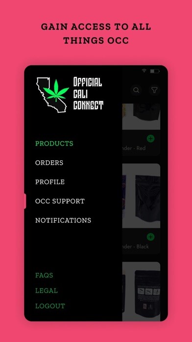Emulate iPhone app Official Cali Connect using MyAndroid