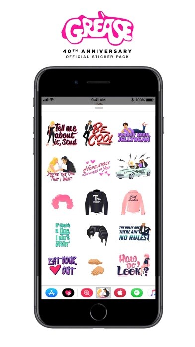 Emulate iPhone app Official Grease Stickers using MyAndroid Emulate iPhone app Official Grease Stickers using MyAndroid