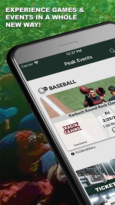 Emulate iPhone app Official Peak Events using MyAndroid