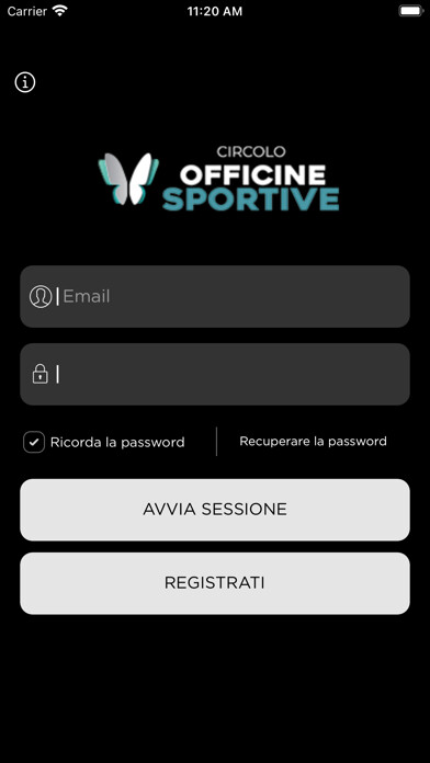 Emulate iPhone app Officine Sportive using MyAndroid Emulate iPhone app Officine Sportive using MyAndroid