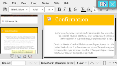 Emulate iPhone app OffiPPT Slides editor using MyAndroid Emulate iPhone app OffiPPT Slides editor using MyAndroid