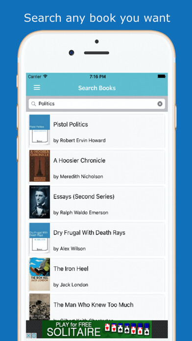 Emulate iPhone app Offline Books - Read Unlimited using MyAndroid Emulate iPhone app Offline Books - Read Unlimited using MyAndroid