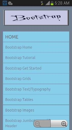 Run android online APK Offline BootStrap-W3shool from MyAndroid or emulate Offline BootStrap-W3shool using MyAndroid Run android online APK Offline BootStrap-W3shool from MyAndroid or emulate Offline BootStrap-W3shool using MyAndroid