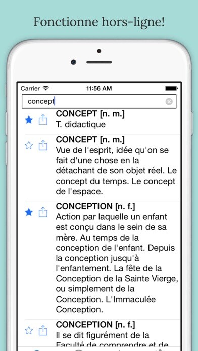 Emulate iPhone app Offline French Dictionary using MyAndroid Emulate iPhone app Offline French Dictionary using MyAndroid
