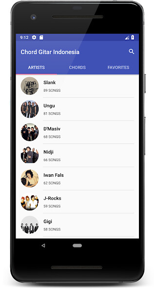 Run android online APK Offline Guitar Chords from MyAndroid or emulate Offline Guitar Chords using MyAndroid