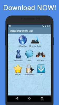 Emulate Android APK Offline Macedonia  Maps  Gps navigation that talks