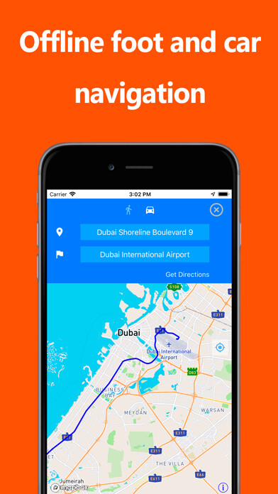 Emulate iPhone app Offline Maps + Travel Guides using MyAndroid