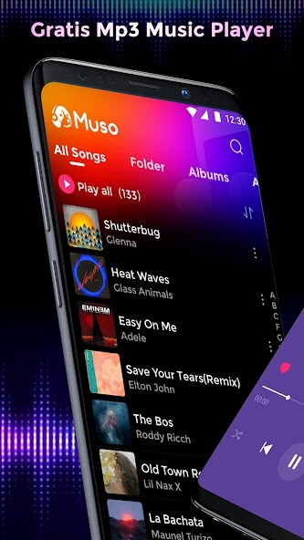 Run android online APK Offline Music Mp3 Player- Muso from MyAndroid or emulate Offline Music Mp3 Player- Muso using MyAndroid