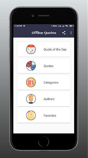 Run android online APK Offline Quotes By Famous People from MyAndroid or emulate Offline Quotes By Famous People using MyAndroid