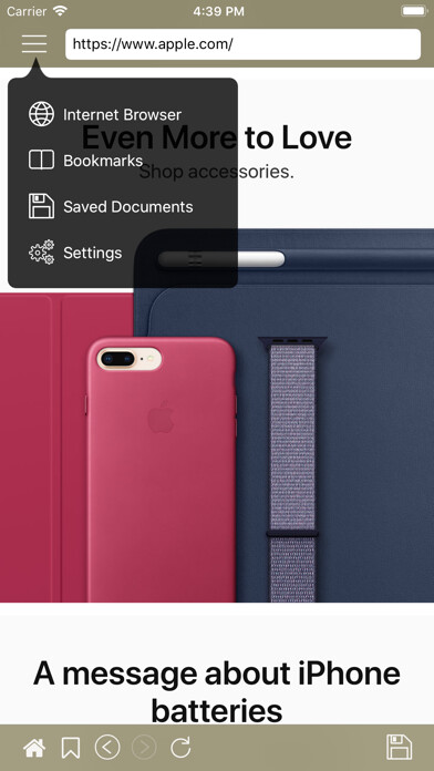 Emulate iPhone app Offline Reader Pro using MyAndroid Emulate iPhone app Offline Reader Pro using MyAndroid