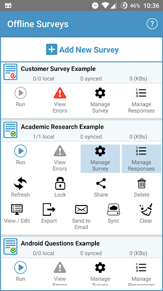 Run android online APK Offline Surveys from MyAndroid or emulate Offline Surveys using MyAndroid Run android online APK Offline Surveys from MyAndroid or emulate Offline Surveys using MyAndroid