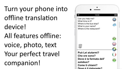 Emulate iPhone app Offline Translator: Italian using MyAndroid Emulate iPhone app Offline Translator: Italian using MyAndroid
