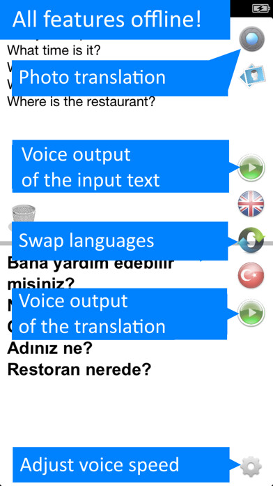 Emulate iPhone app Offline Translator Turkish Pro using MyAndroid Emulate iPhone app Offline Translator Turkish Pro using MyAndroid