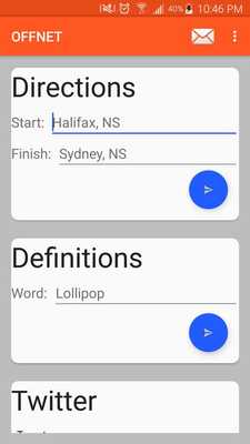 Emulate Android APK OffNet (beta)