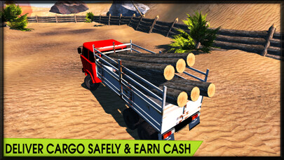 Emulate iPhone app Offroad 6x6 Cargo Trailer Transport Simulator using MyAndroid
