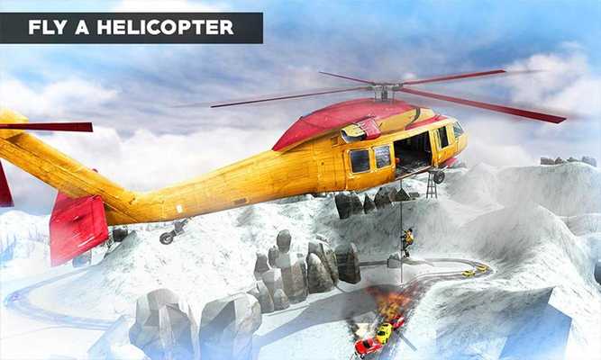 Emulate Android APK Offroad Ambulance Emergency Rescue Helicopter Game
