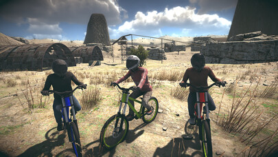 Emulate iPhone app Offroad BMX Cycle Bike Stunts using MyAndroid