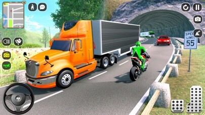 Emulate iPhone app Offroad Cargo Truck Transport using MyAndroid