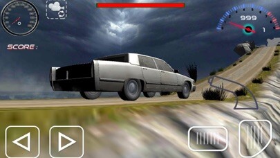 Emulate iPhone app Offroad Hill Car Sedan racing Simulator 3D using MyAndroid