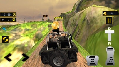 Emulate iPhone app OffRoad Jeep Adventure 3D using MyAndroid