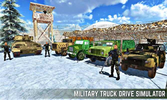Emulate Android APK Offroad Military Truck Drive Simulator 2017