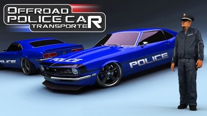 Emulate iPhone app Offroad Police Car Transporter & Truck Steering using MyAndroid