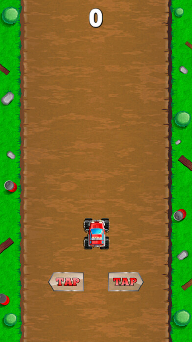 Emulate iPhone app Offroad Truck Dash using MyAndroid