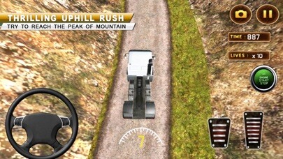 Emulate iPhone app Offroad Truck Simulator: Dirt Track Racing 3D using MyAndroid