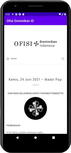 Run android online APK Ofisi Dominikan ID from MyAndroid or emulate Ofisi Dominikan ID using MyAndroid