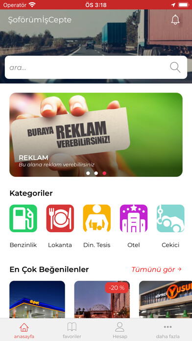 Emulate iPhone app Şoförümişcepte using MyAndroid