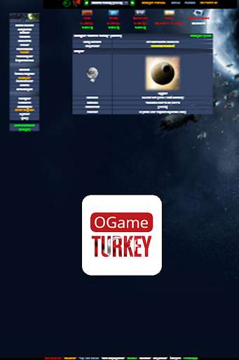Run android online APK OGame Turkey from MyAndroid or emulate OGame Turkey using MyAndroid