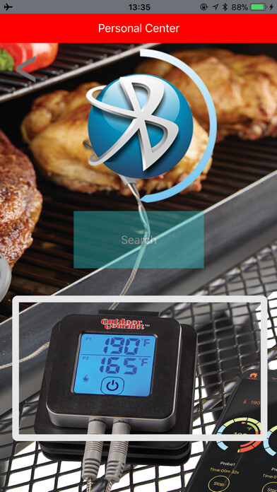 Emulate iPhone app OG Bluetooth Thermometer using MyAndroid
