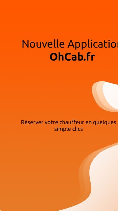 Emulate iPhone app OhCab : Réserver Un VTC using MyAndroid