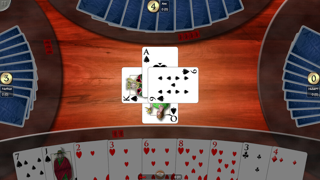 Emulate iPhone app Oh Hell Gold using MyAndroid