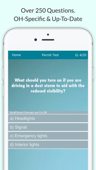 Emulate iPhone app Ohio BMV Driving Test using MyAndroid Emulate iPhone app Ohio BMV Driving Test using MyAndroid