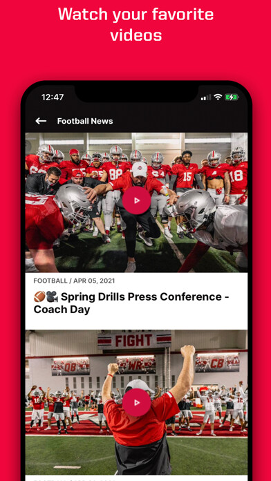 Emulate iPhone app Ohio State Buckeyes using MyAndroid Emulate iPhone app Ohio State Buckeyes using MyAndroid